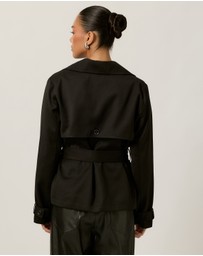Tussah - Alex Cropped Trench Coat