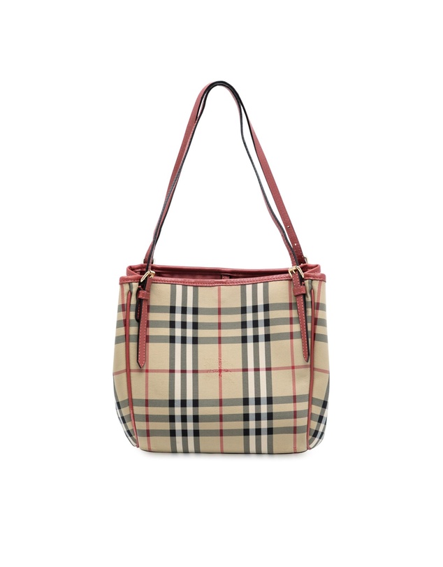 Pre-Loved by Azura Reborn - Pre-Loved Small Haymarket Check Canvas Canterbury Tote
