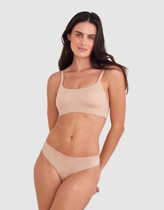 Bras N Things - Body Bliss 3.0 Brazilian Knicker - Nude 2