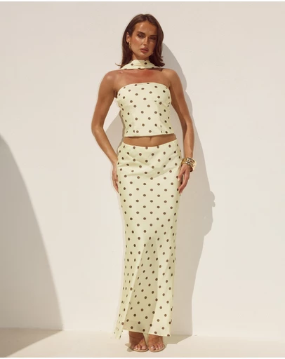 Runaway the Label - Blaine Low Waist Maxi Skirt