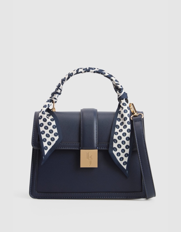Laura Jones - Scarf Top Handle Bag