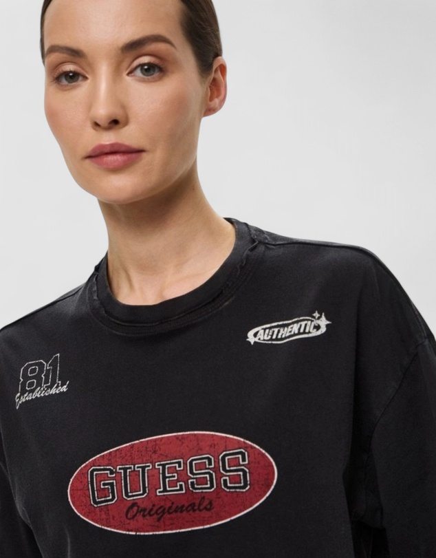 GUESS Originals - GUESS Originals Raw Edge Baggy Tee