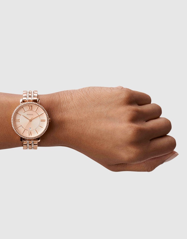 Fossil - Jacqueline Rose Gold-Tone Analogue Watch