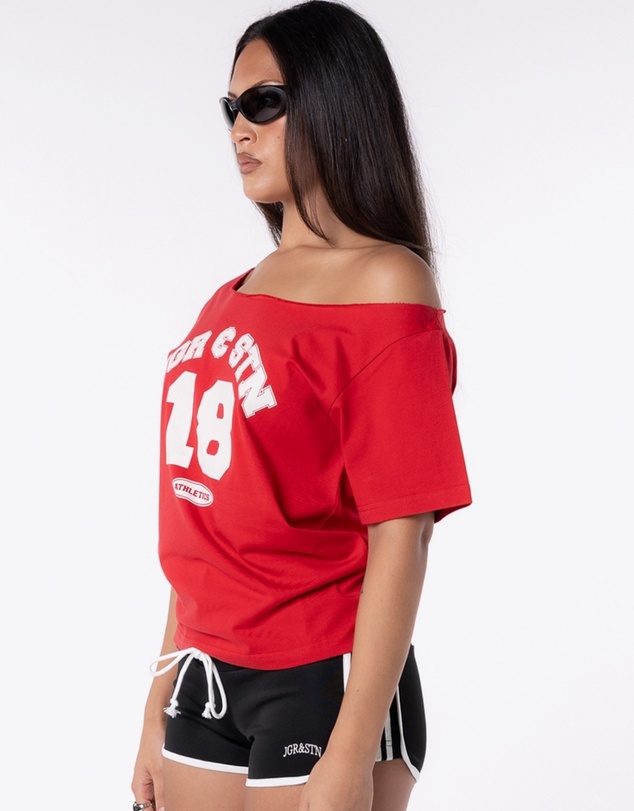JGR & STN - Sienna Off The Shoulder T-Shirt