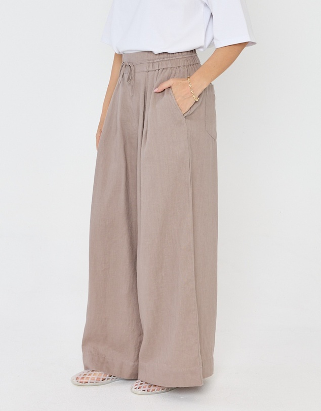 ALEXANDRA - Ciel Pants Taupe