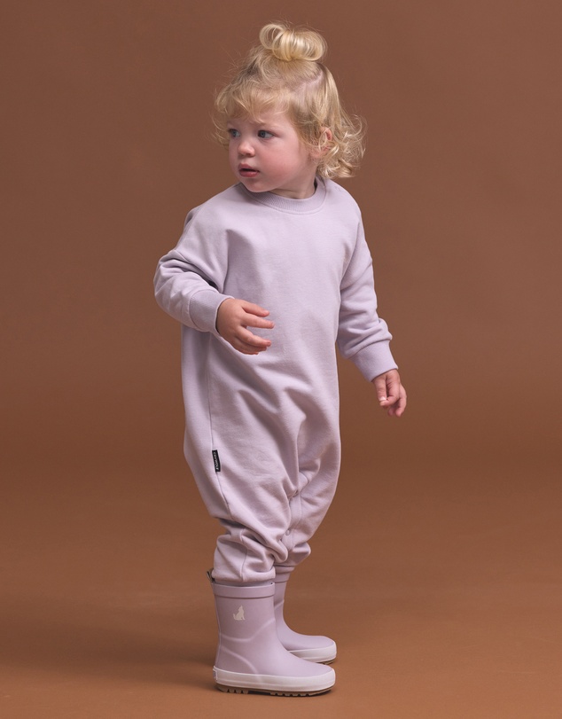 Crywolf - BABY CHILL ROMPER Heather