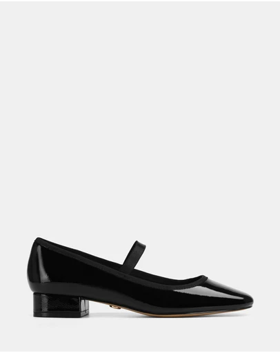 Wittner - Alannah Crinkle Patent Leather Mary Janes