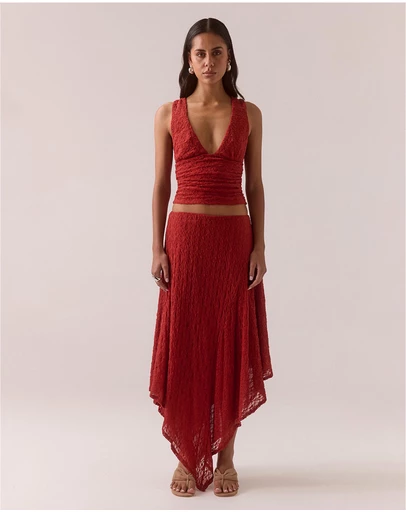 SOVERE - Aaila Lace Skirt