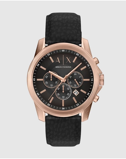 Armani Exchange - Black Chronograph Watch