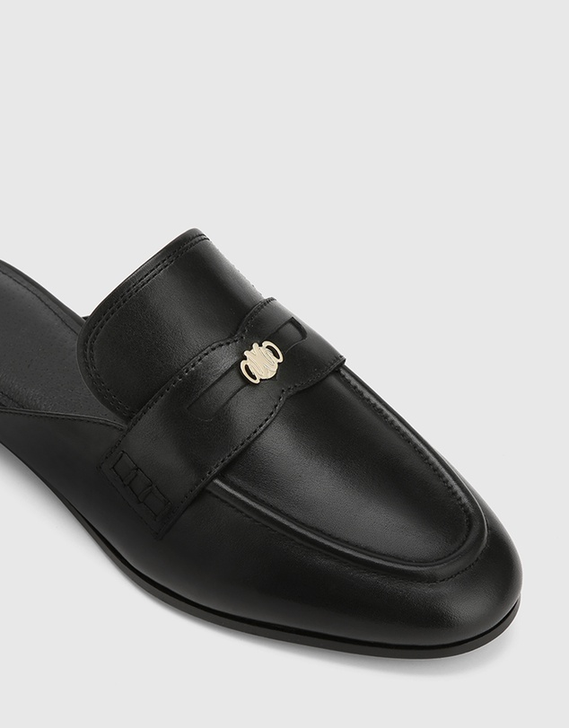 Wittner - Aaron Leather Backless Loafers