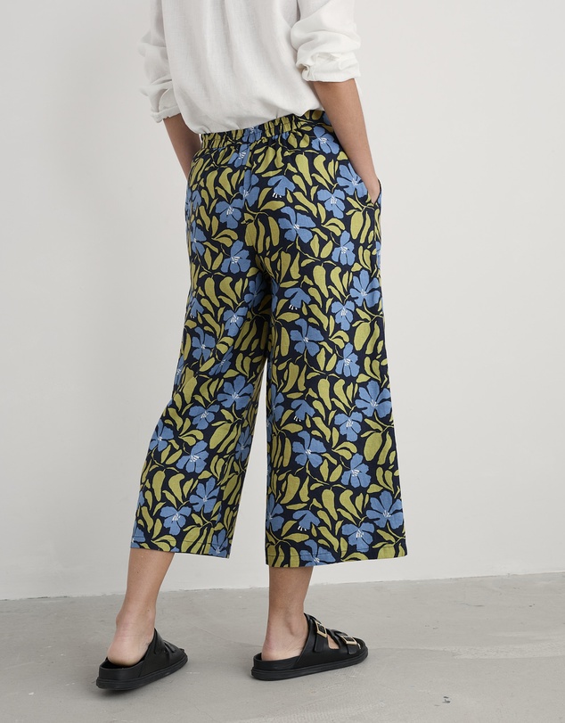 Seasalt - Seasalt Cornwall Navy Peaceful Haven Culottes