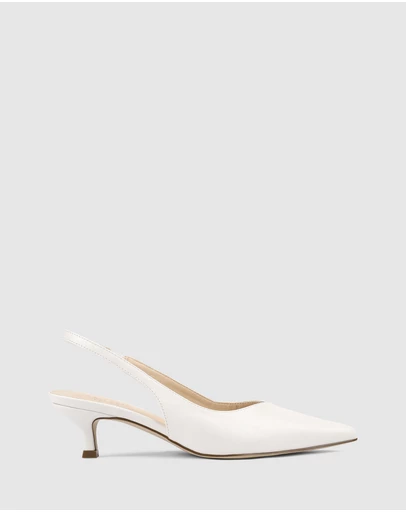 Verali - Lush Slingback Kitten Heels