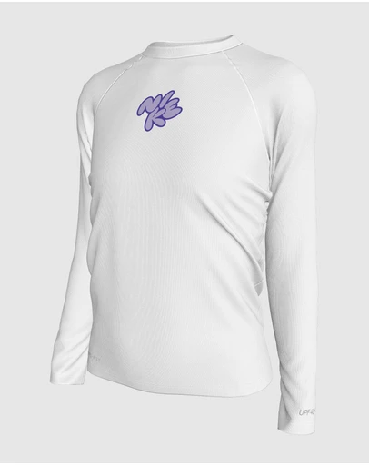 Nike - Bubble Script Big Kids Dri-Fit Long-Sleeve Hydroguard
