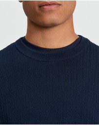 Ben Sherman - Textured Front Crew