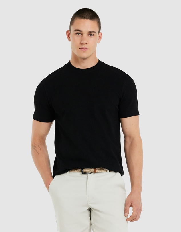 Tarocash - Brooklyn Textured T Shirt