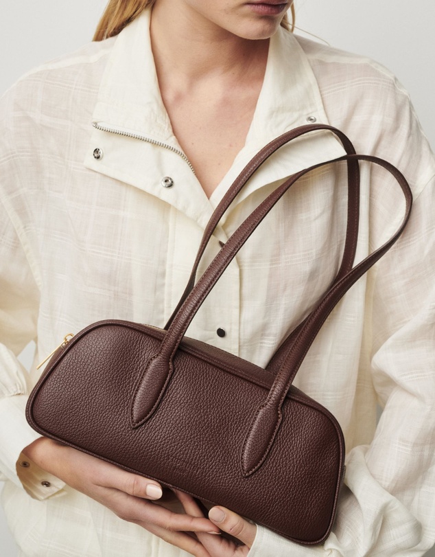 VESTIRSI - Vera Mahogany Baguette Bag