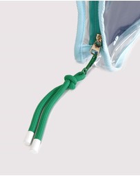 The Somewhere Co - Baby Blue & Green Cheeky Cosmetic Case