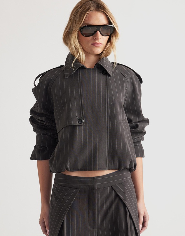 Decjuba - Ava Bubble Trench Jacket