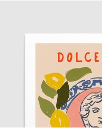 Olive et Oriel - Dolce Vita by Treechild Art Print