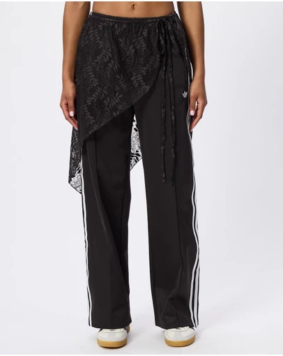 adidas Originals - 2in1 Firebird Loose Track Pants With Lace Skirt