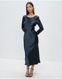 Third Form - Crush Tie Back Maxi Dress