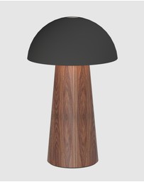 Kreafunk - Kreafunk Bello Lamp, Portable And Rechargeable - Black Wood