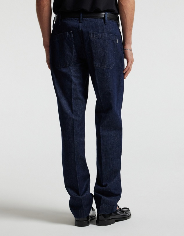 Calibre - Loose Fit Denim Pants Navy