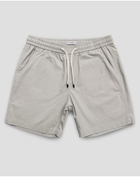 Mosmann - Travis Casual Shorts - Stone Grey