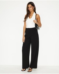 Dazie - Burn Relaxed Wide-Leg Trousers