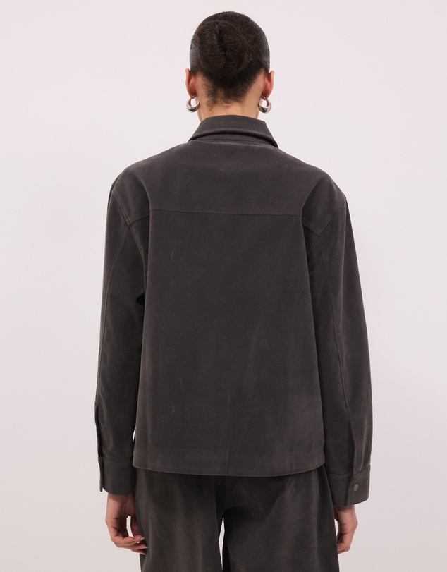 Calli - Arlo Faux Suede Jacket