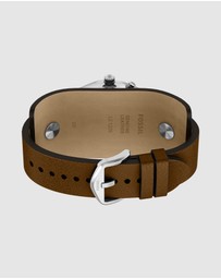 Fossil - Archival Big Tic Brown Analogue-Digital Watch