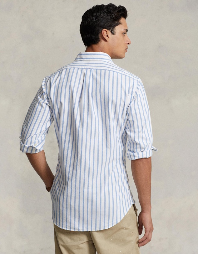 Polo Ralph Lauren - ICONIC EXCLUSIVE - Custom Fit Striped Oxford Shirt