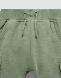 Purebaby - Cargo Track Pant -Kids-Babies