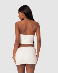 EDIKTED - Gabriella Bow Tube Top
