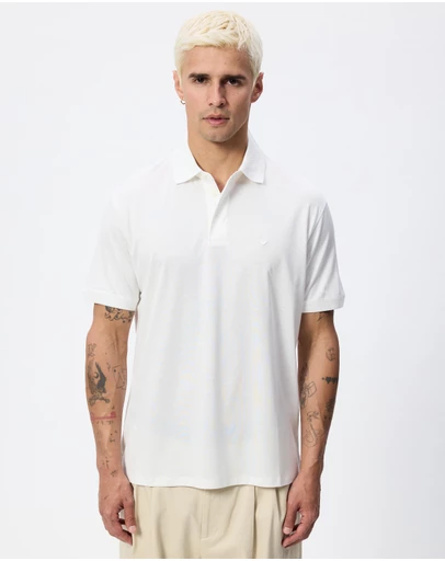 Emporio Armani - Rounded Micro Eagle Polo Shirt