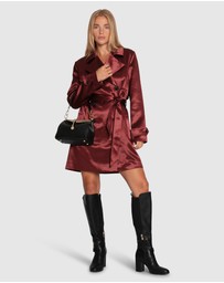 Belle & Bloom - Will You Stay Trench Dress