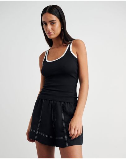 white/black
