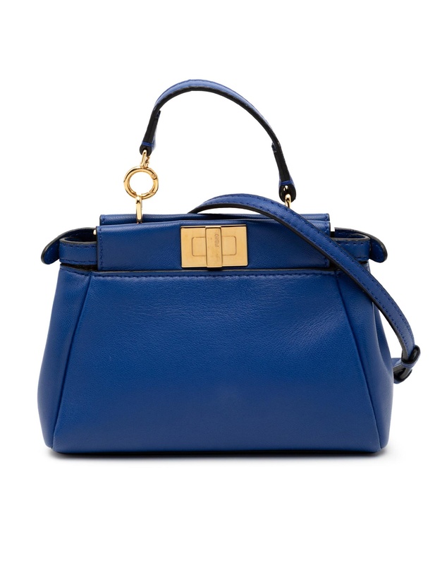 Pre-Loved by Azura Reborn - Pre-Loved Micro Shiny Nappa Peekaboo Iconic Satchel