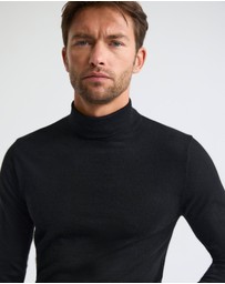 Oxford - Aaron Turtle Neck Merino Pullover