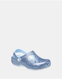 Crocs - Classic Chunky Glitter Clog Infant