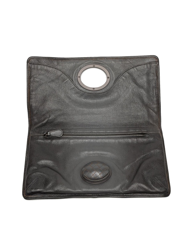 Pre-Loved by Azura Reborn - Pre-Loved Leather Turn Lock Clutch