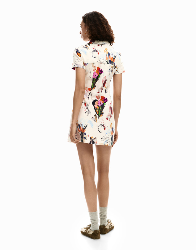 Desigual - Collage short dress