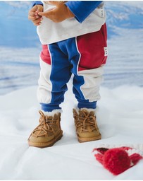Huxbaby - Colour Block Spliced Pants - ICONIC EXCLUSIVE - Babies-Kids