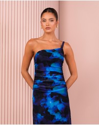 Azzurielle - Hailie One Shoulder Maxi Dress