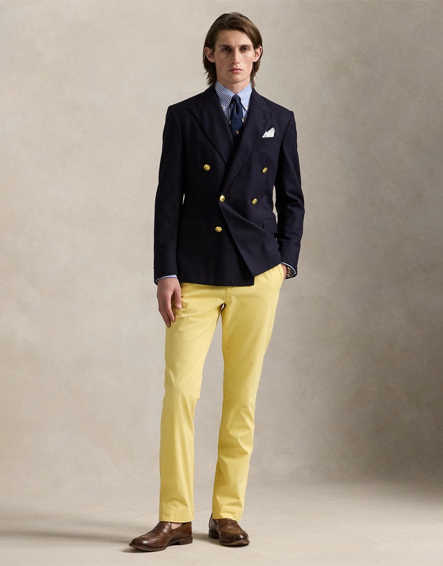 Polo Ralph Lauren - ICONIC EXCLUSIVE - Classic Fit Crest Striped Poplin Shirt