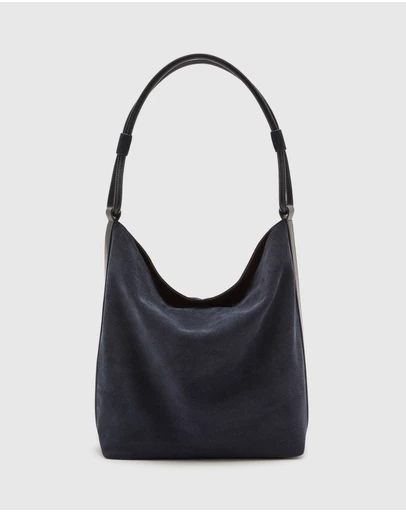Nakedvice - The Gellar Navy Suede Bag