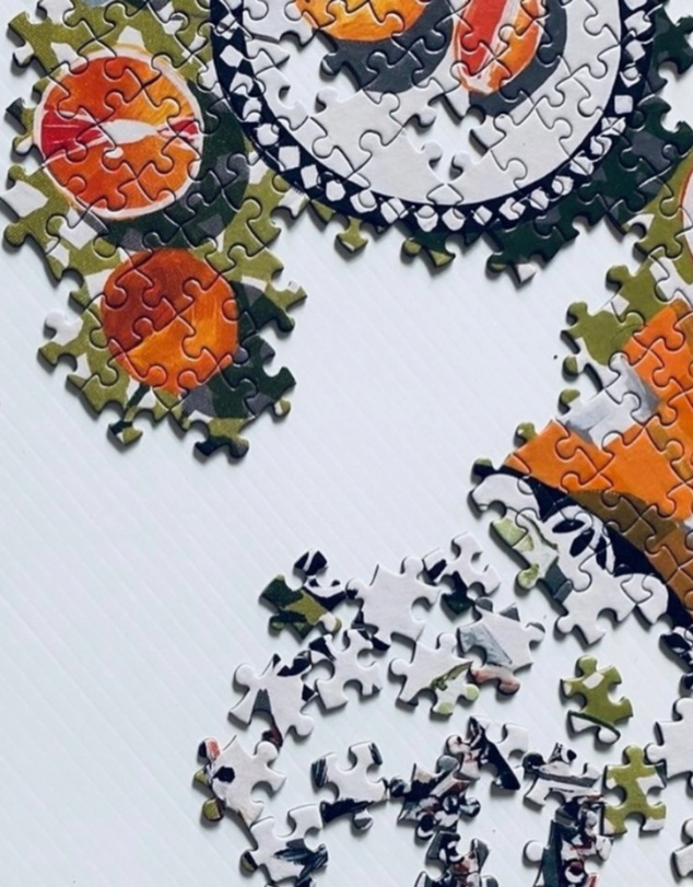 Journey Of Something - 1000 Piece Puzzle - Table By The Sea