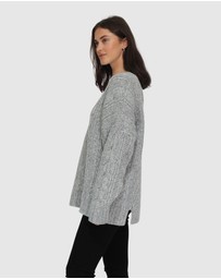Belle & Bloom - Perfect Me Oversized Crew Sweater