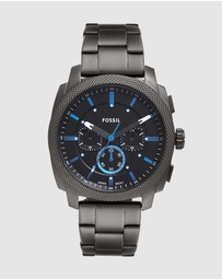 Fossil - Machine Gun-Metal Chronograph Watch