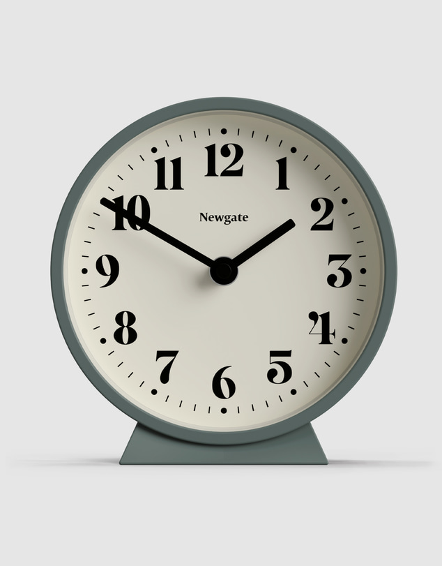 Newgate - Newgate Theatre Mantel Clock Asparagus Green